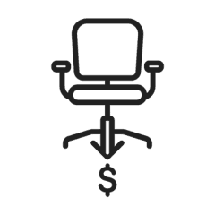 Empty chair cost